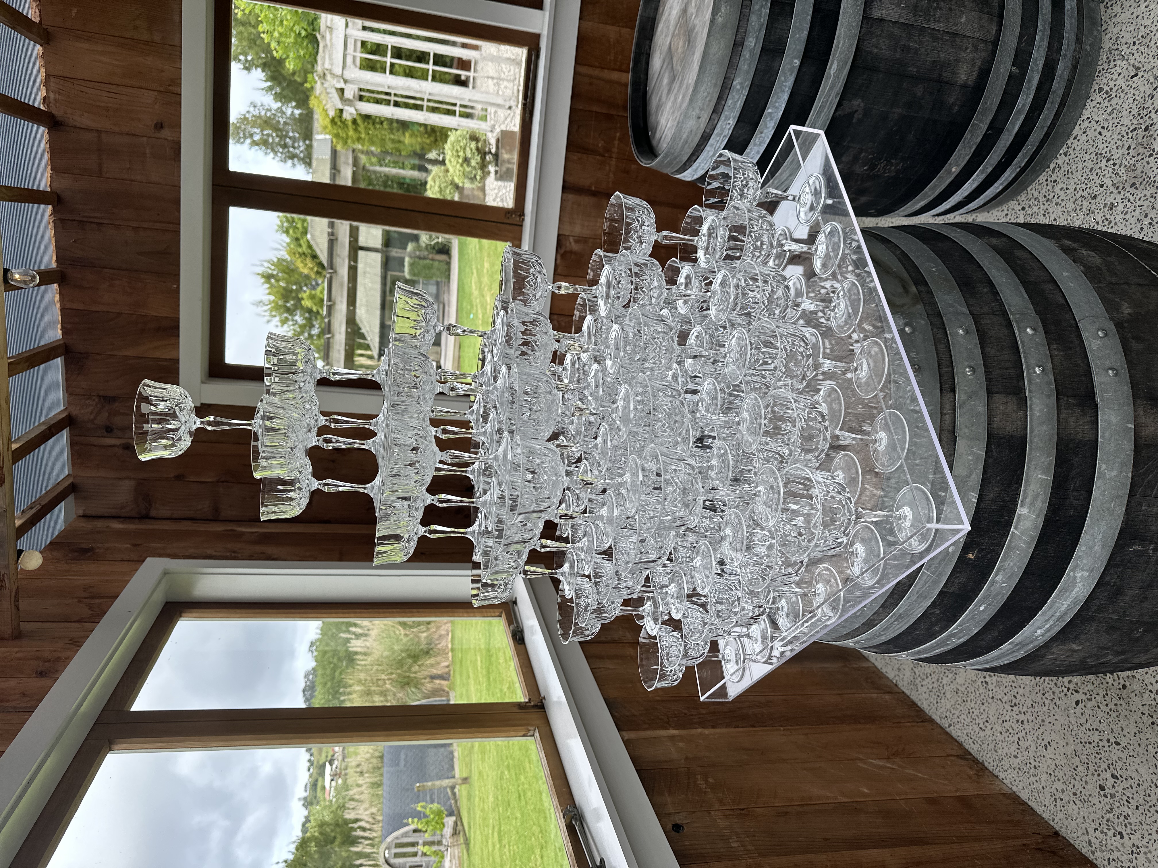 champagne tower hire auckland