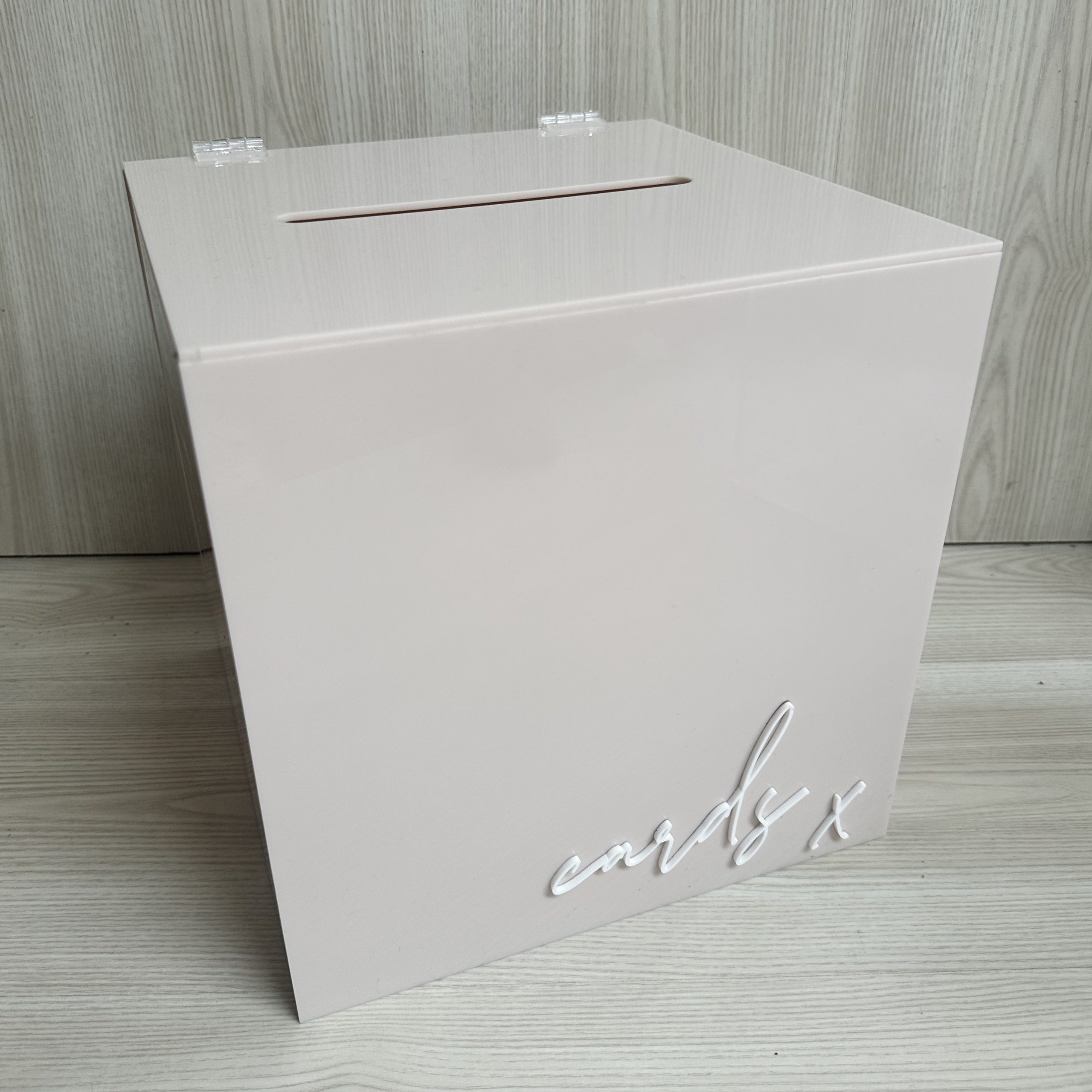 Sand Beige Acrylic Wishing Well Hire Coromandel NZ