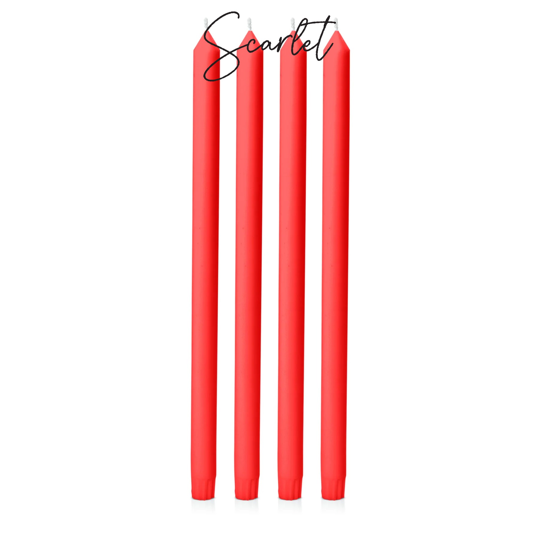 buy red dinner candles nz