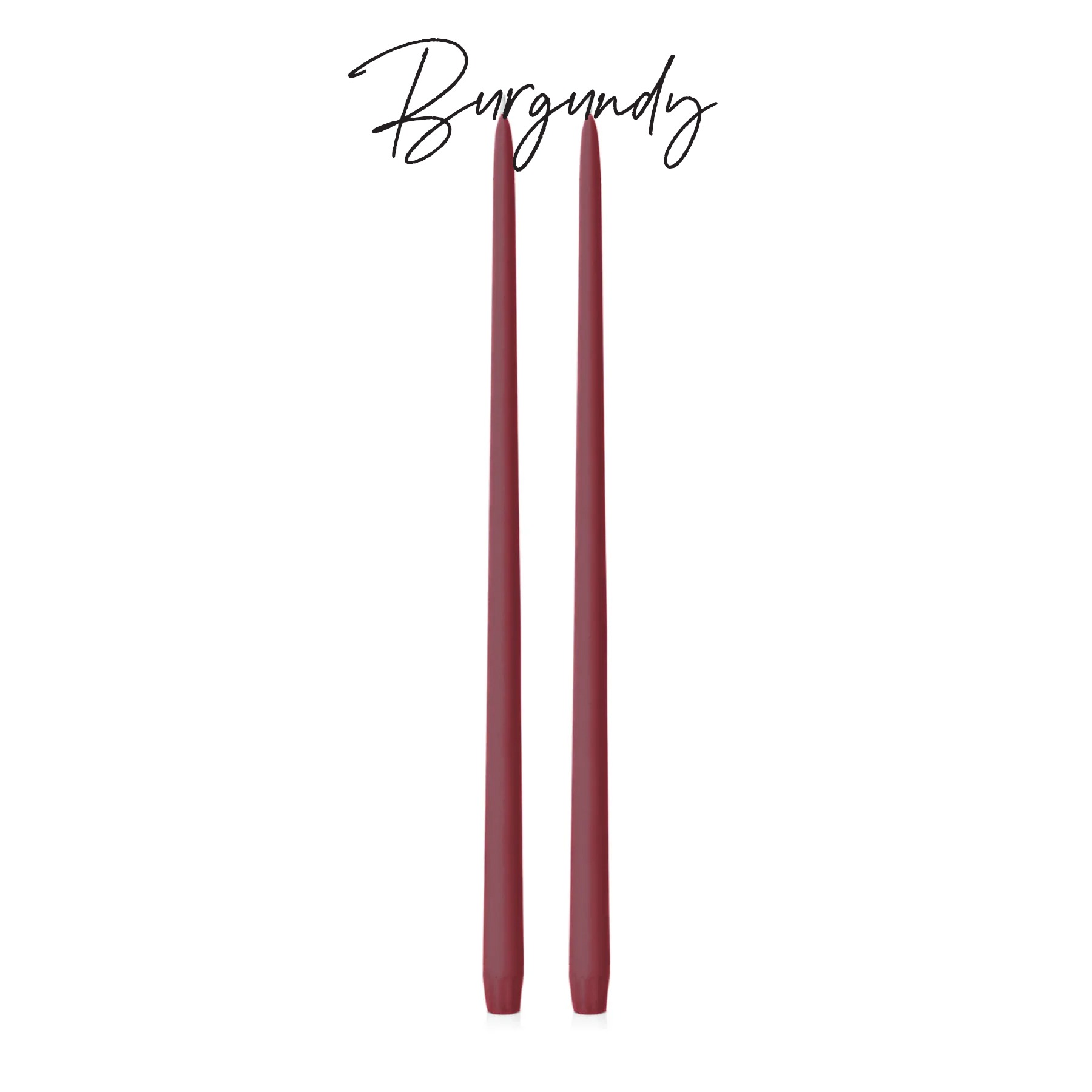 buy burgundy 45cmH Candle