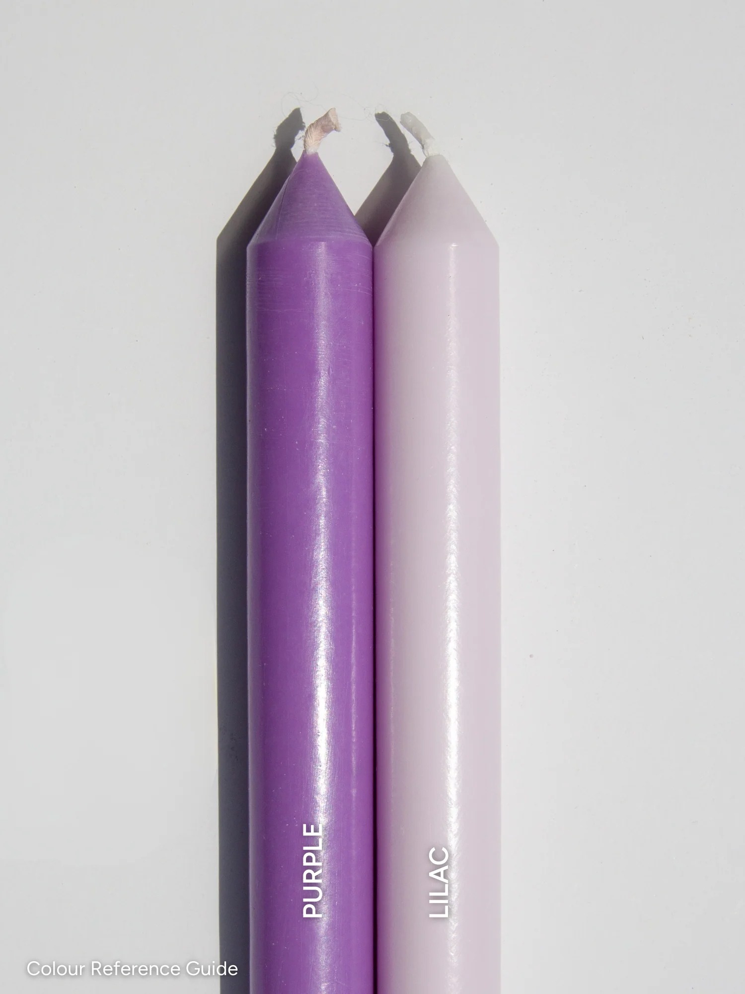 candle colour range for purchase The Pretty Prop Shop