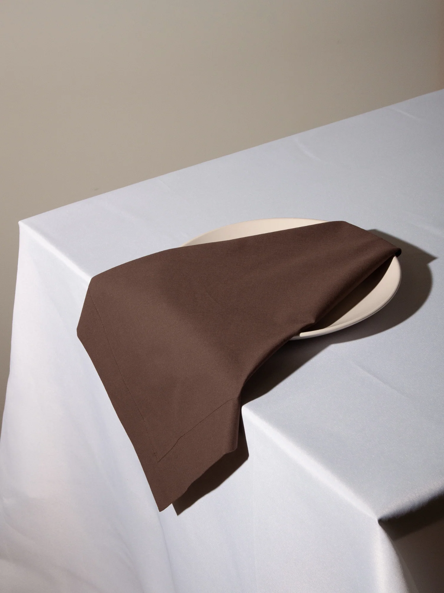 espresso brown napkin hire nz