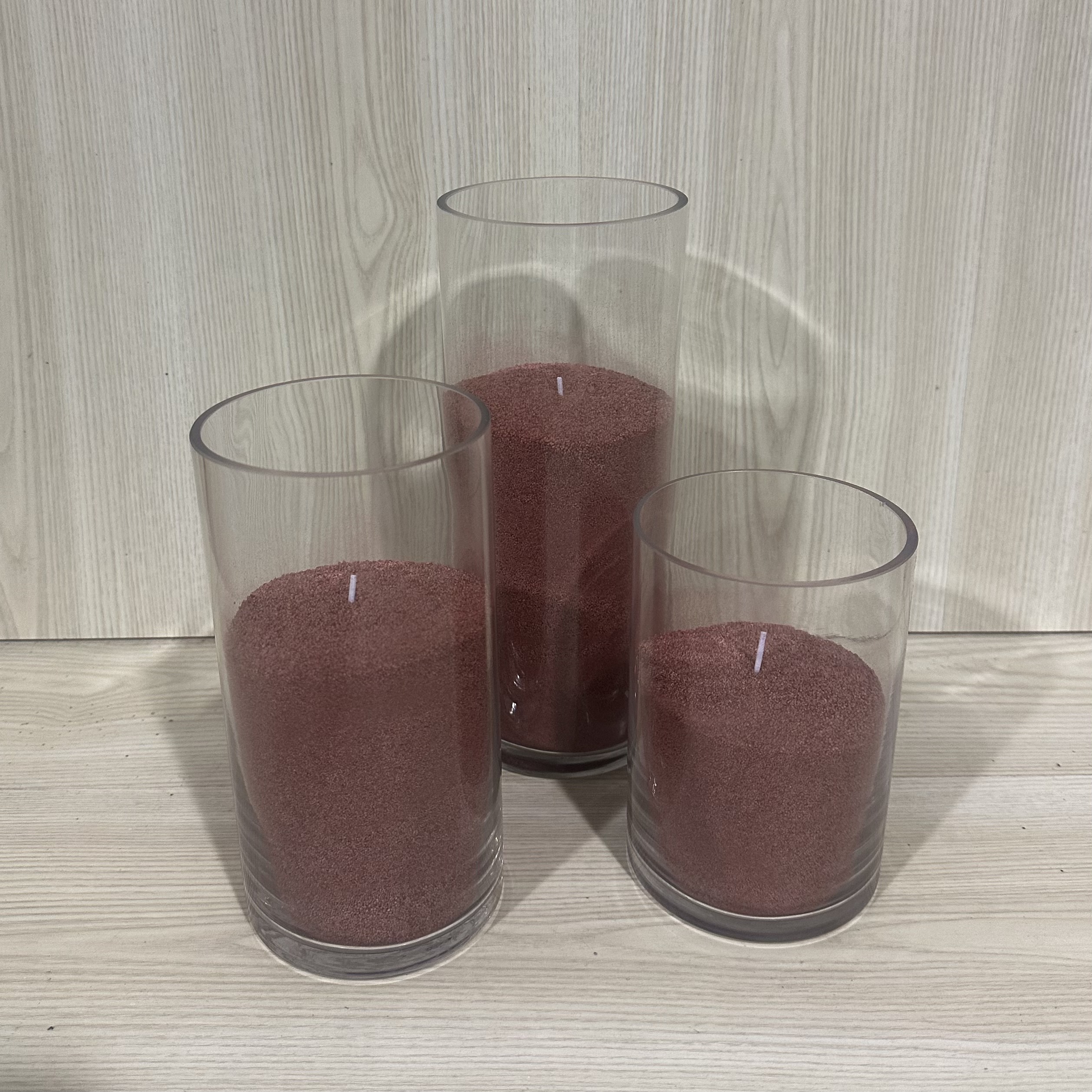 dark red sand candle hire auckland nz