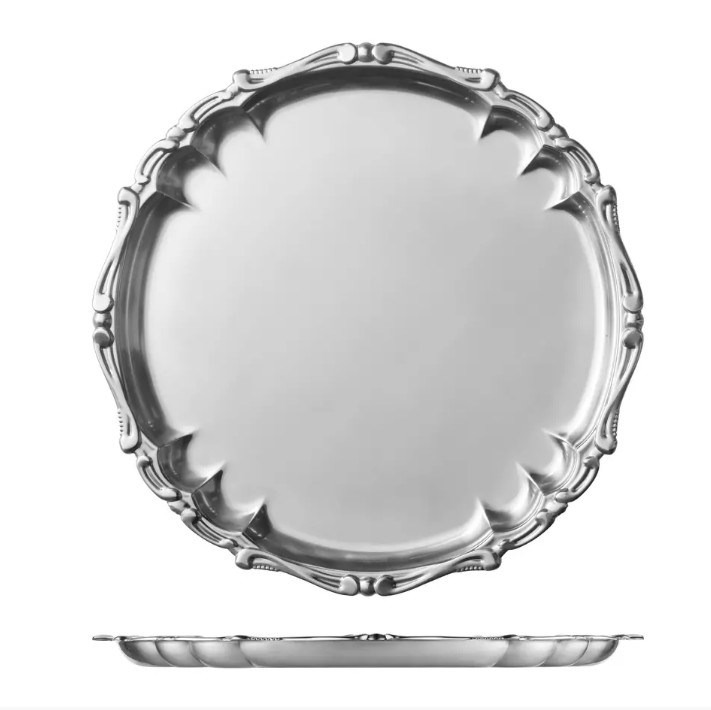 vintage style round serving tray hire auckland nz
